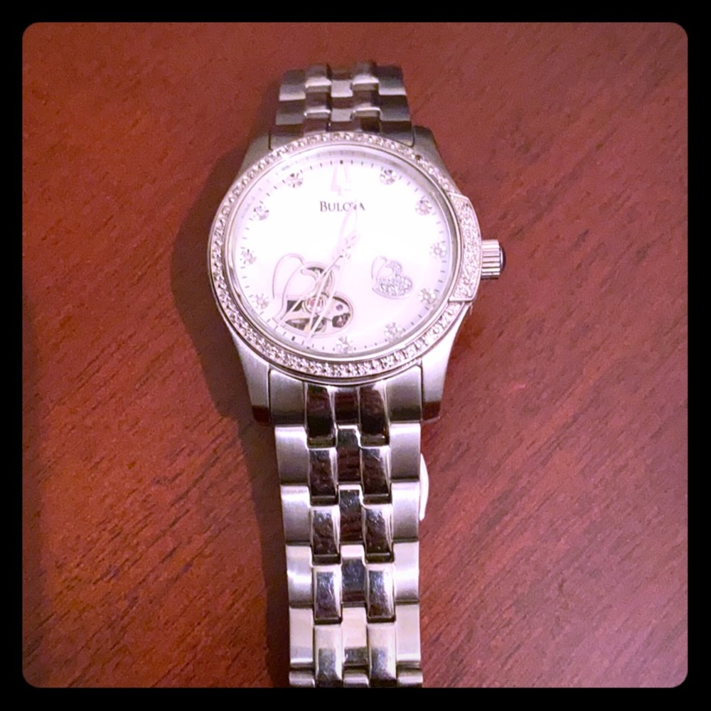 Bulova diamond watch